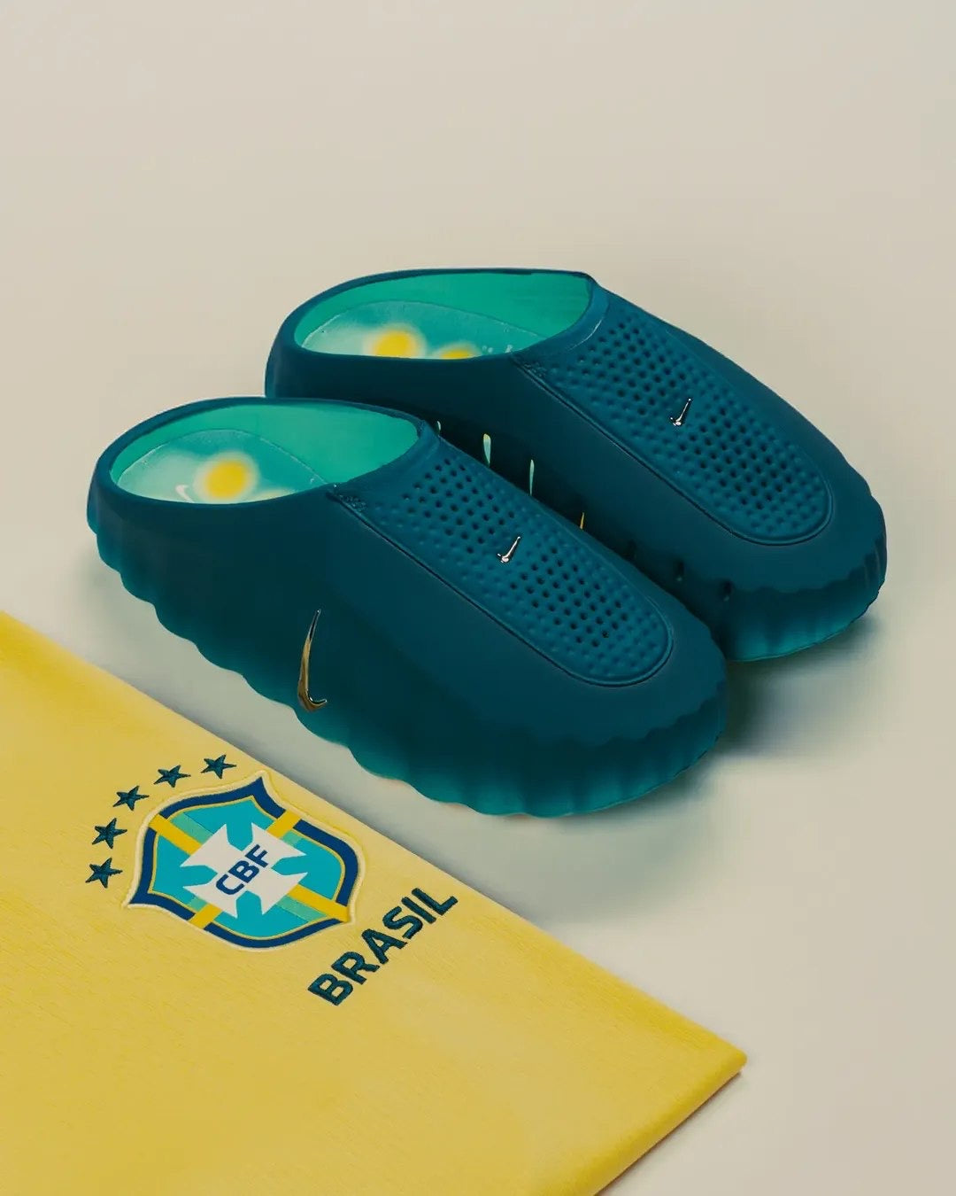 Nike Mind 001 Geode Teal + Brazil Home Kit Bundle – Ballers.leb