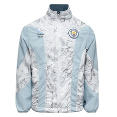 MANCHESTER CITY REVERSIBLE JACKET KIDSUPER CLUB WORLD CUP 2025 - GRAY SKIES/TEAM LIGHT BLUE